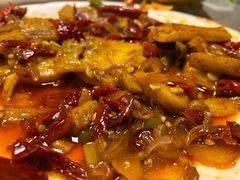 爆炒面肺子-萨宁音登锡伯风味餐厅(一楼店)