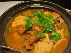 大肠牛筋炖豆腐-玫瑰厅上海菜(兴国路店)