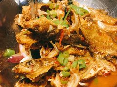 干锅黄骨鱼-大碗厨 25年老字号 现炒湘菜(四季天地店)