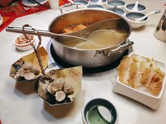 牛百叶-左庭右院鲜牛肉火锅(浦江欢乐颂店)