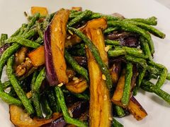 挂豆角炒茄子-峨嵋酒家(牡丹园店)