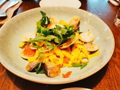 蒜香蛤蜊奶油意面-夏朵餐厅(丁香店)