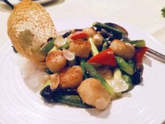 如意野菌煎带子-利苑酒家(金宝店)