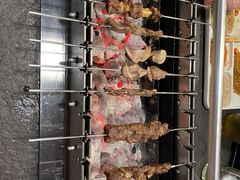 牛肉串-長壹旋转烤吧 农家鸡火锅