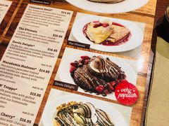 菜单-Pancakes on the rocks(Darling Harbour)