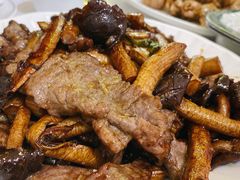 茶树菇炒牛肉-新享乐海鲜(翠华路店)