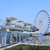 黄岛爆火的打卡机位☕️摩天轮🎡下午茶安排上啦