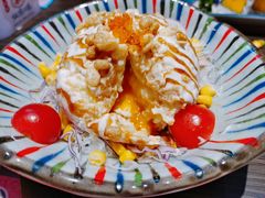 温泉蛋爆浆土豆泥-仙隐小鹿中華の日料(荣民龙首广场店)