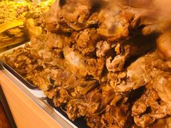 熏酱鸡骨架-聚合鑫东北熏酱熟食麻辣面(长阳店)