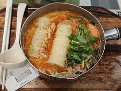 霸道沙茶大虾粉-小满手工粉(上海新世界城店)