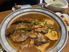 -东来菜馆•手抓海鲜家常菜•海鲜锅贴(鸽子窝店)