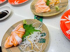 三文鱼生鱼片-京樽回転寿司(奥林匹克店)