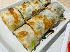 葱饼卷牛肉-台北楚楚园馅饼粥(虹桥南丰城店)