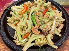 虾酱炒花菜-东馆和天下特色餐饮(工农店)
