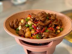 干锅肥肠-香融府·烤鸭·家常菜(花乡奥莱店)