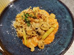 芝士蘑菇鲜虾意大利面-BE BRIGHT KITCHEN(正佳广场店)