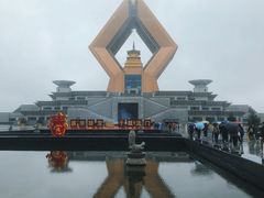 -法门文化景区-合十舍利塔