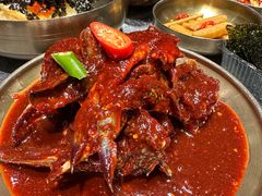-草家酱蟹炭火烤肉店(珲春南路二店)