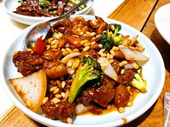 松仁爆三鲜-小吊梨汤·北京菜·烤鸭(双井乐成中心店)