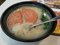 厚切餐肉汤米粉-金装炖奶佬餐厅(美孚新村店)