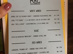 菜单-RAC BAR(安福路店)