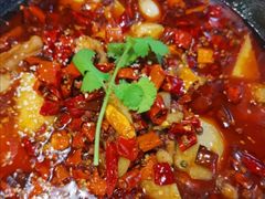 香辣芋儿蛙-付掌柜在成都·热炒砂锅集(金禾店)