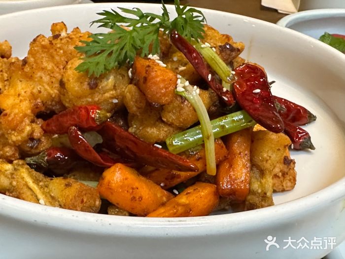 榕意·川味之美(深业上城店)椒香馋嘴蛙图片