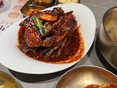 -草家酱蟹炭火烤肉店(珲春南路一店)