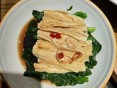 葱油鲜腐竹菜心-九毛九西北菜(大东海店)