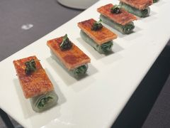 鱼子酱脆皮野菜松板肉-上海滩餐厅(BFC外滩金融中心店)