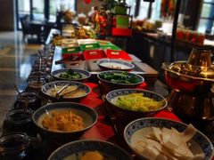 自助取餐区-美食汇自助餐厅(兰州万达文华酒店)