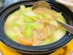 海鲜丝瓜煲-梅园酒店餐厅(西湖店)