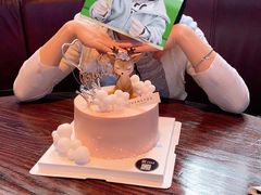 定制设计动物奶油蛋糕-玉见cake低糖蛋糕甜品台定制(河西店)