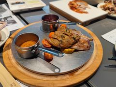 碳烤猪颈肉-小大董·烤鸭(观景餐厅·南京西路店)