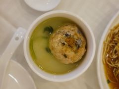 蟹粉狮子头-怡园饭店-餐厅(四望亭店)