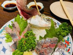 竹荚鱼刺身-桂马·日本料理·海胆·海鲜饭·酒场(民主广场店)