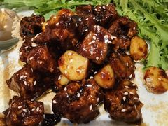 黑蒜子牛肉粒-卫鼎轩·家宴(水上公园店)