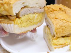 猪扒蛋菠萝包-沙溪兄茶餐厅