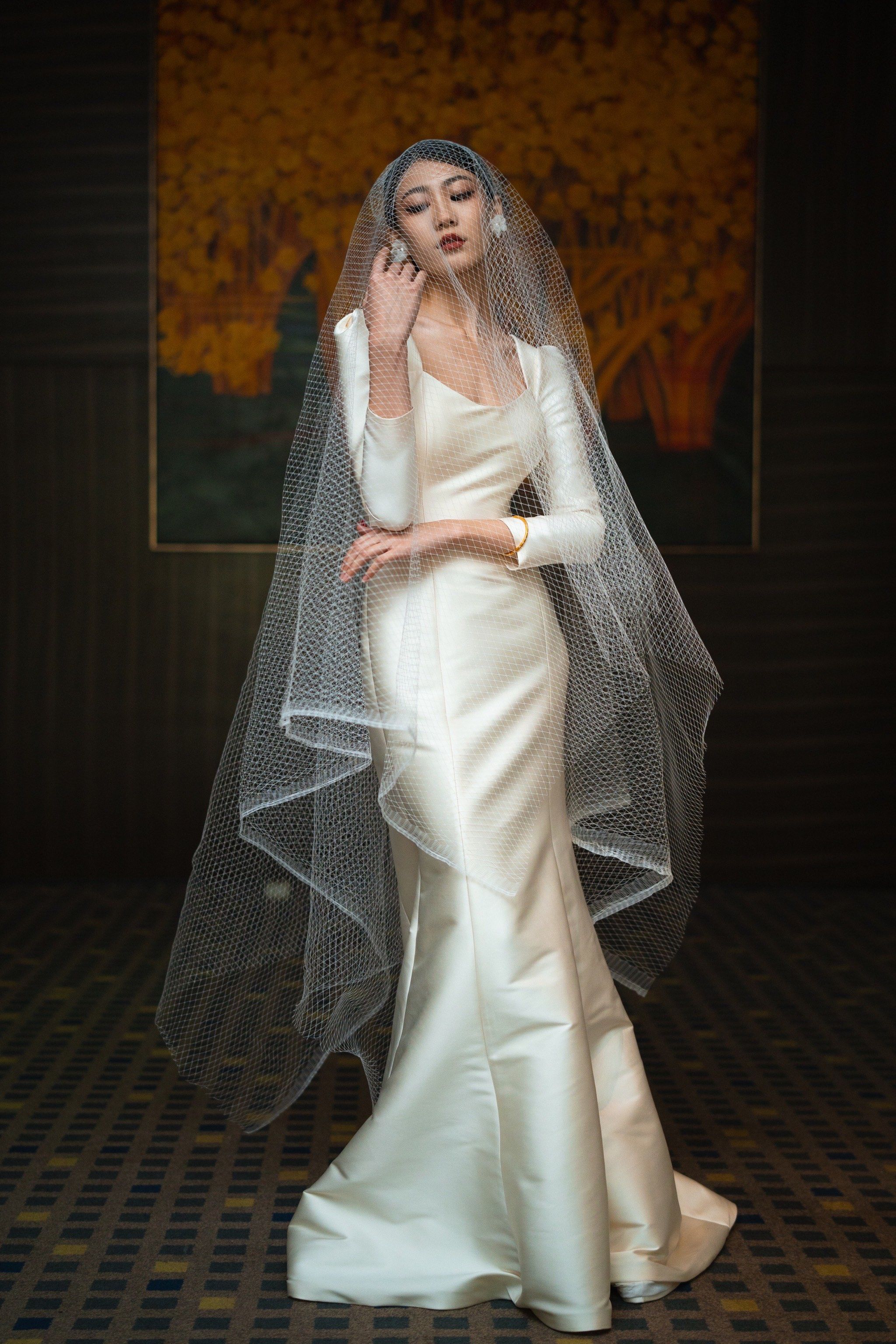 油画风复古礼服来啦