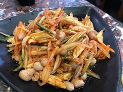 拌花菜-啊美丽炭火烤肉(滑翔一店)
