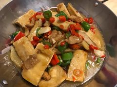 干锅脆皮豆腐-钟掌勺忘不了地道湘菜(新天地假日广场店)