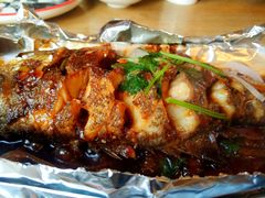 香烤鲈鱼-新白鹿餐厅(城西银泰城店)