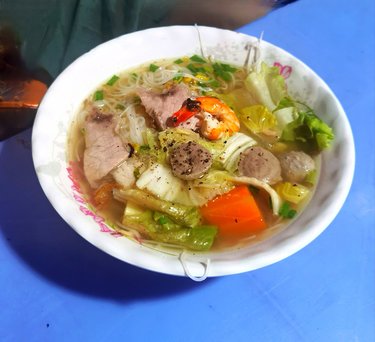 清新无肉面条享