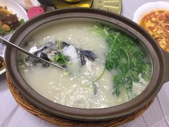 天目湖砂锅鱼头-翠茗农庄土菜馆(天目湖店)