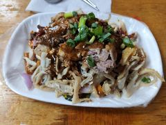 涼拌牛腱牛肚双拼-胡同彭家老铺 新疆拉面