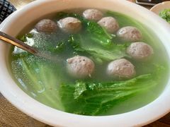 生菜牛肉丸汤-潮中人·潮州菜(益乐路店)