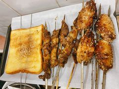 特色烤翅-宝记烧烤·碳锅羊肉·羊蝎子火锅·夜食社(文体路创始店)