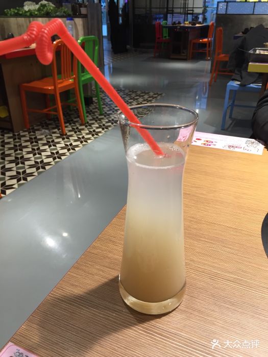 詹姆仕皇冠猴芝士排骨主题餐厅(百联中环店)青柠优格汁图片 - 第2张