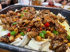 青椒紫苏牛蛙-虾妹纸餐厅
