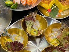 泰皇酱拌虎虾刺身-爆丼日式大排档(季华园店)